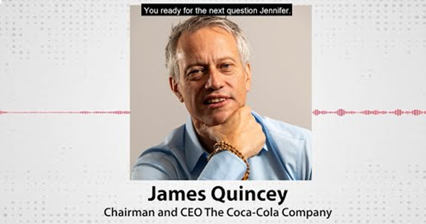 Coca-Cola CEO James Quincy